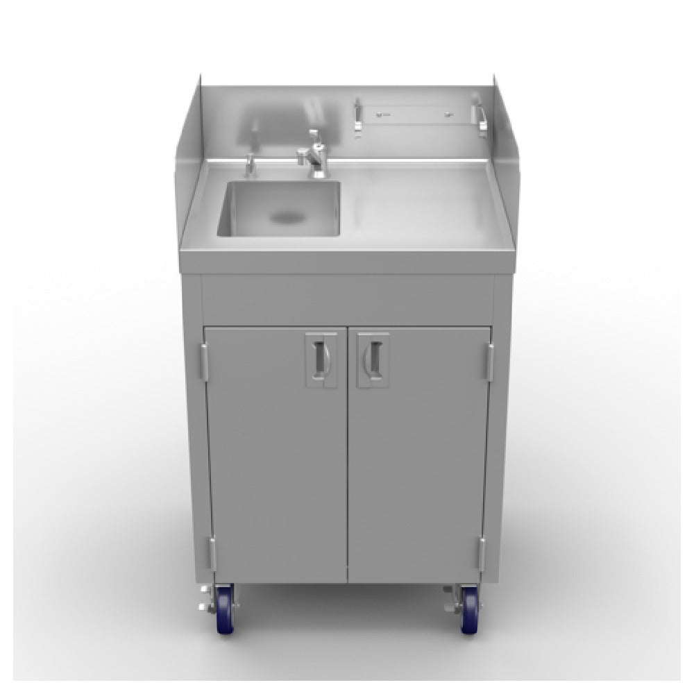 Winholt STCT-BHD2436PUMP-KG Hand Sink Mobile 1-compartment