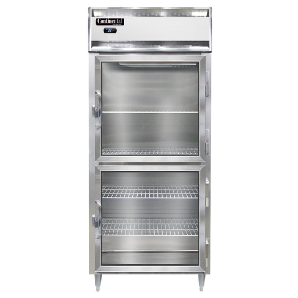 Continental Refrigerator D1RXNSSGDHD Designer Line Extra-Wide Refrigerator Reach-in