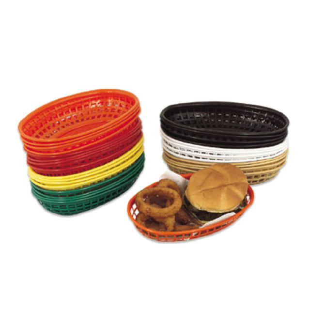 Alegacy Foodservice Products 499FB Fast Food Basket 9-3/8" X 2" Oval