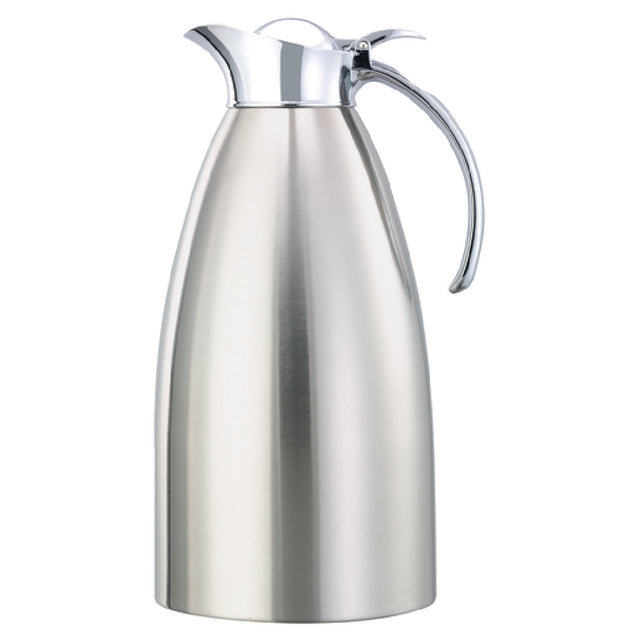 Service Ideas 982C20BS Carafe 2 Liter (67.6 Oz.) 5-1/2" X 6-1/2" X 10-1/2"