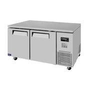 Turbo Air JUR-67D-N J Series Side Mount Undercounter Refrigerator Two-section
