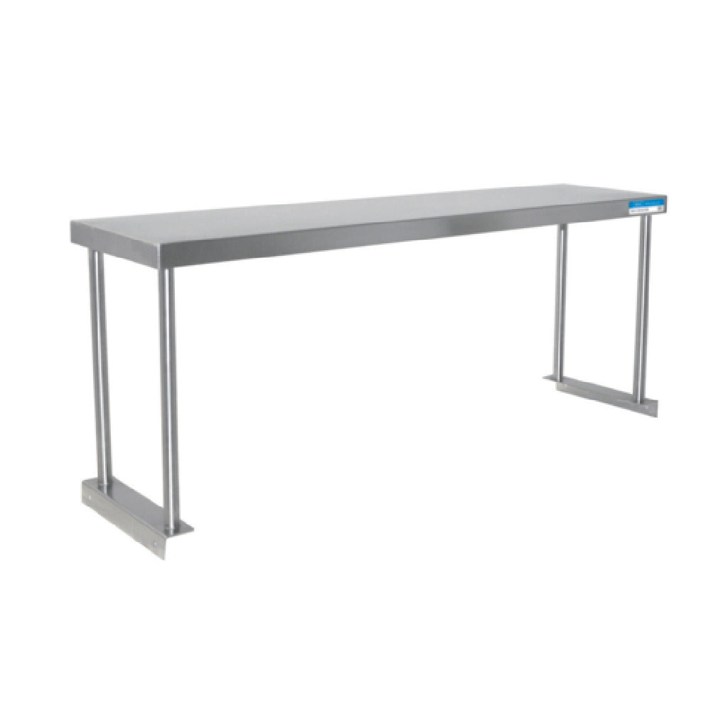 BK Resources BK-OSS-1884 Single Overshelf Table Mount 84"W X 18"D X 18"H