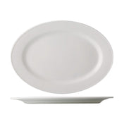 CAC China EVT-14 Everest Platter 12-3/4"L Oval