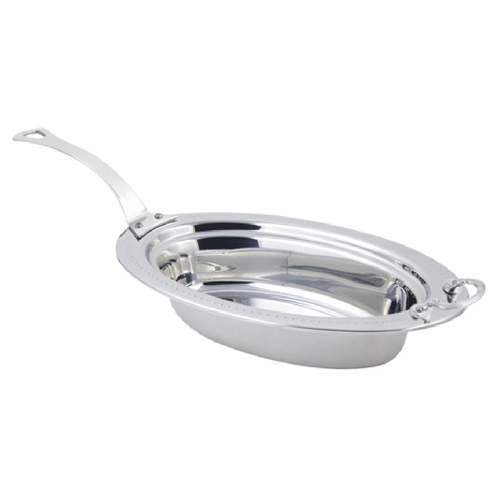 Bon Chef 5399HLSS Food Pan Full Oval 6-1/8 Qt. (196 Oz.) Capacity