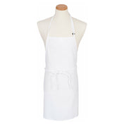 John Ritzenthaler Company NPBIAWH Chef Revival® Bib Apron 26" X 31" Long No Pocket
