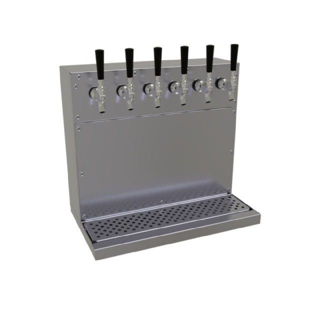 Glastender WT-6-SSR Draft Dispensing Tower Wall Mount 20"W X 16"H