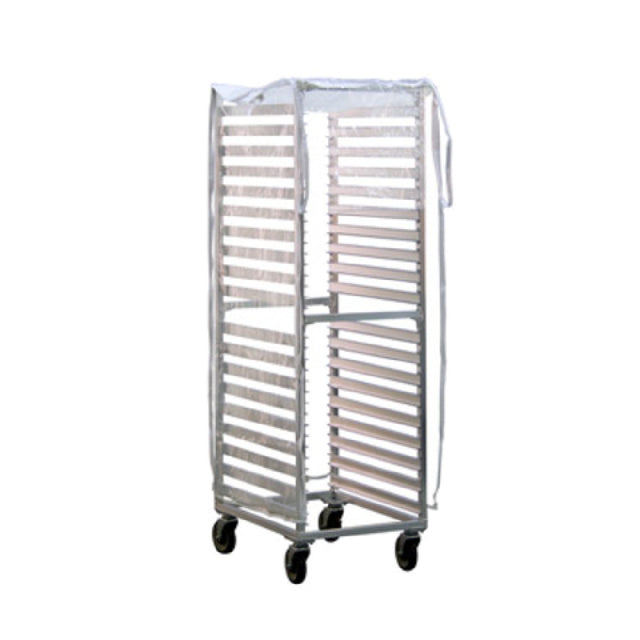 New Age Industrial 1359 Rack Cover Heavy Duty Vinyl (12 Mil) Two Zippers End Loading