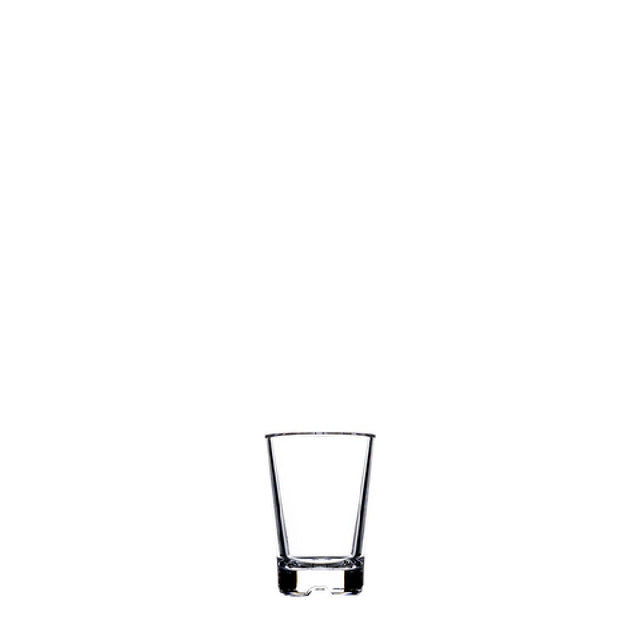 Hospitality Brands HUF097-012 Bold Drinkware™ Caliber Shot Glass 2.5 Oz. Unbreakable