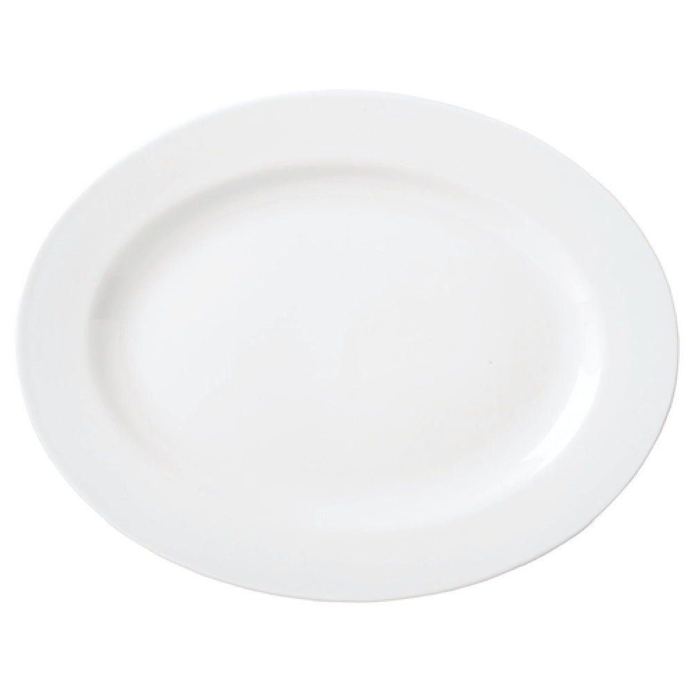 Libbey 999023008 (Formerly Syracuse China) Platter 13-1/4" X 10-1/4" X 1-1/8"H