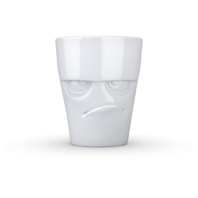 BauscherHepp 144010 Mug 11.83 Oz. Embossed Grumpy Face