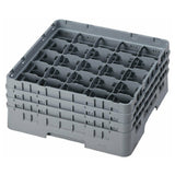 Cambro 25S638151 Camrack® Glass Rack With (3) Soft Gray Extenders Full Size