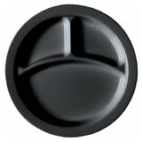 Cambro 93CW110 Camwear® Plate 9" Dia. 3-compartment