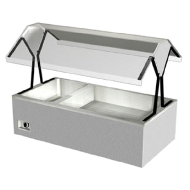 Duke TAH-2H2C_217105 EconoMate™ Combination Hot/Cold Table Top Buffet 58-3/8"W