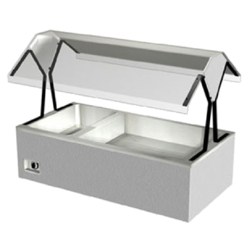 Duke TAH-1H2C_217102 EconoMate™ Combination Hot/Cold Table Top Buffet 44-3/8"W