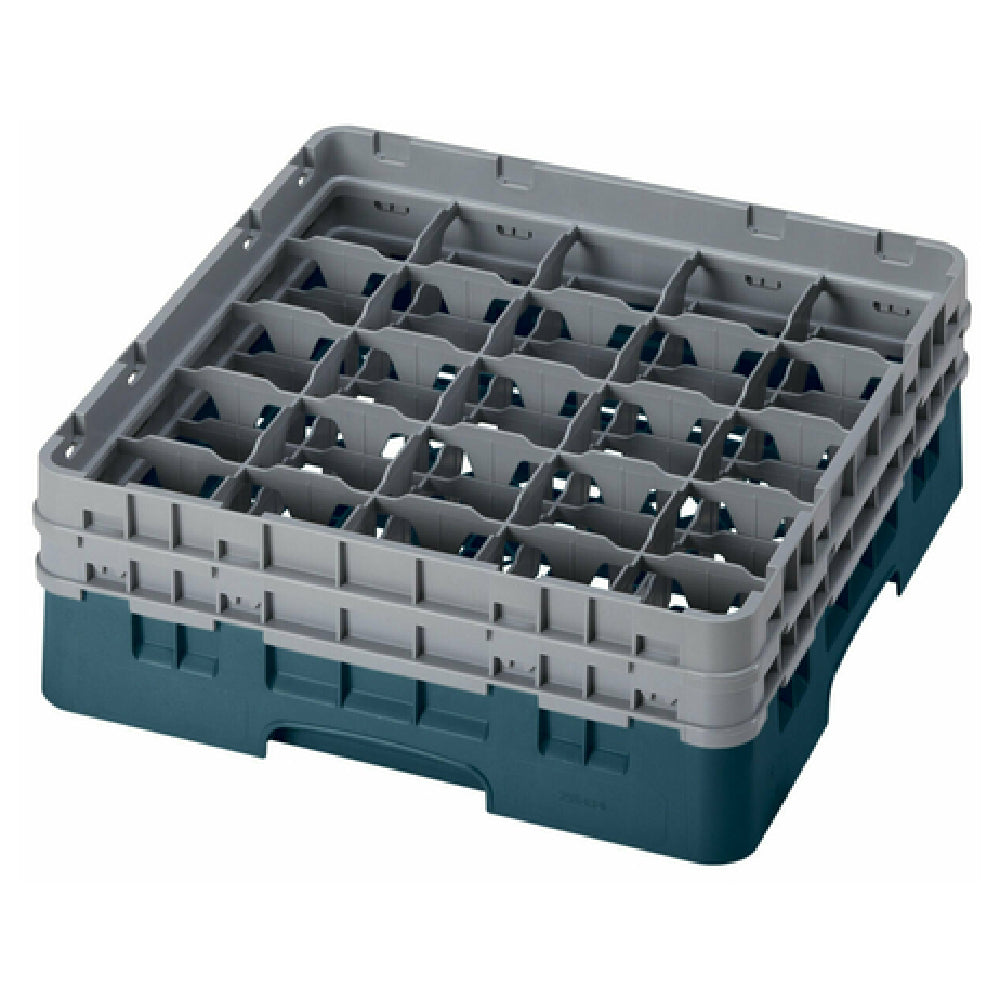 Cambro 25S434414 Camrack® Glass Rack With (2) Soft Gray Extenders Full Size