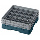 Cambro 25S434414 Camrack® Glass Rack With (2) Soft Gray Extenders Full Size