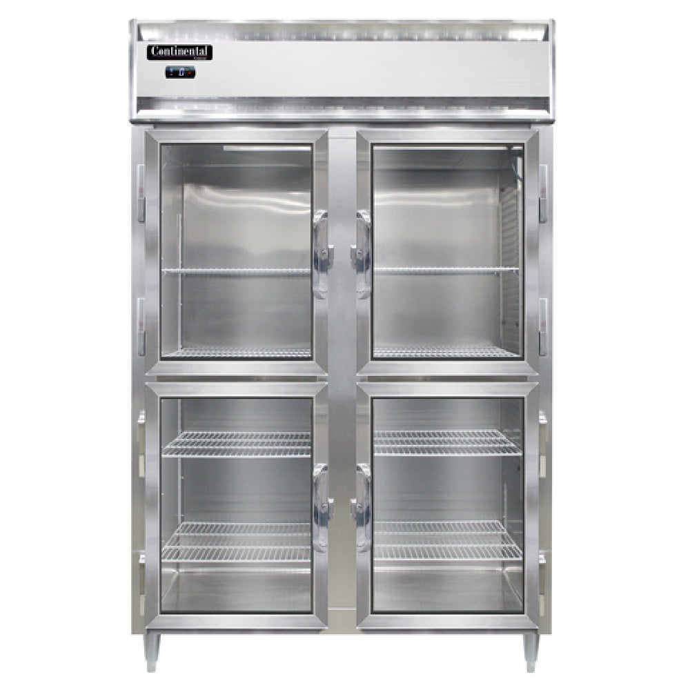 Continental Refrigerator D2FNSAGDHD Designer Line Freezer Reach-in Two-section