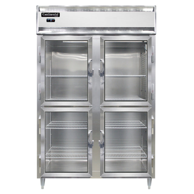 Continental Refrigerator D2FNSSGDHD Designer Line Freezer Reach-in Two-section