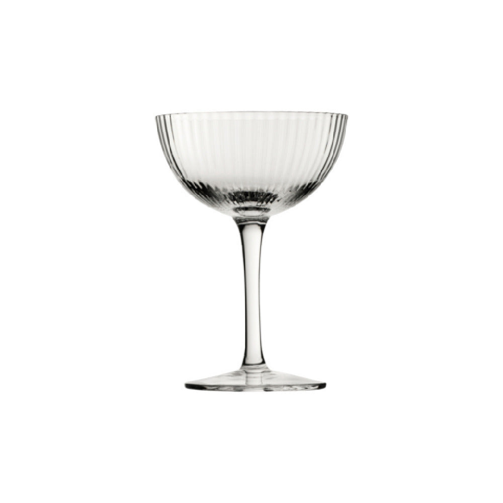 Steelite UR90235 Deep Coupe Glass 8.0 Oz (H 5-1/2" M 4" T 4" B 2-7/8") Soda Lime