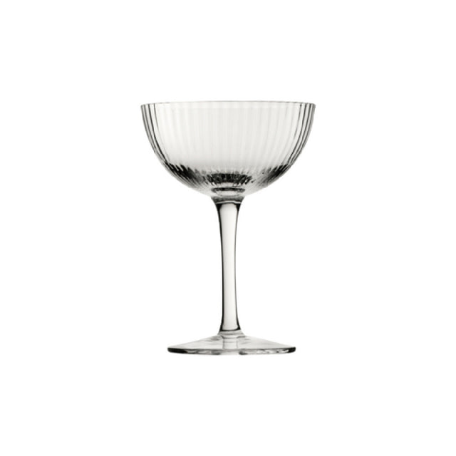 Steelite UR90235 Deep Coupe Glass 8.0 Oz (H 5-1/2" M 4" T 4" B 2-7/8") Soda Lime