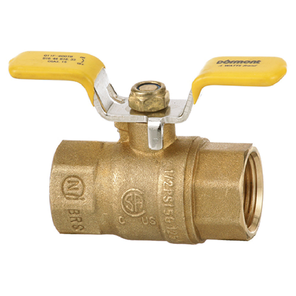 Dormont 075FV Gas Shut Off 3/4" Valve