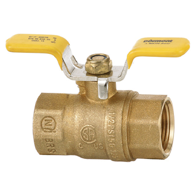 Dormont 075FV Gas Shut Off 3/4" Valve