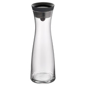 BauscherHepp 06.1770.6040 Water Decanter 33 Oz. 18/10 Stainless Steel CloseUp Lid With Black Ring