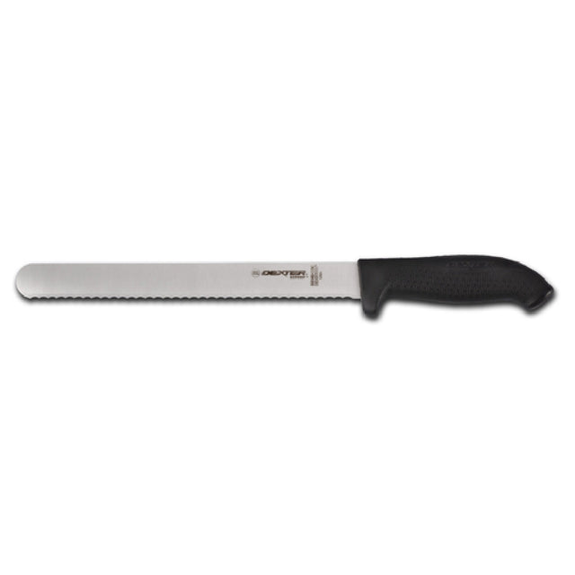 Dexter 24243B SofGrip™ (SG140-12SCB-PCP) Roast Slicer 12" Scalloped Edge