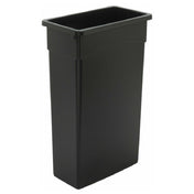Royal CCP 8322BK - Wall Hugger™ Trash Can, 23 Gallon, Rectangular