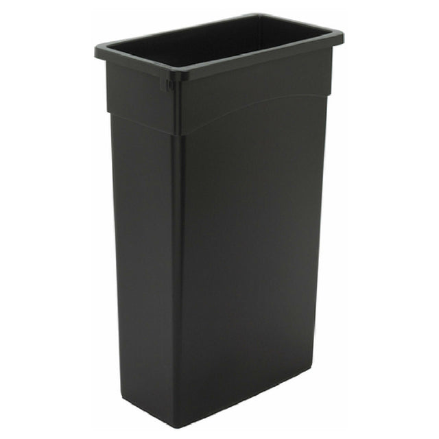 Royal CCP 8322BK - Wall Hugger™ Trash Can, 23 Gallon, Rectangular
