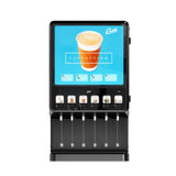 Curtis PCNG6800 | 1360102263 - Premium Cappuccino Next Generation Machine, (6) Station Dispenser With Hot Water