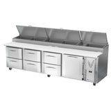 Victory VPPD119HC-6 Pizza Prep Table Powered By V-Core™ Four-section