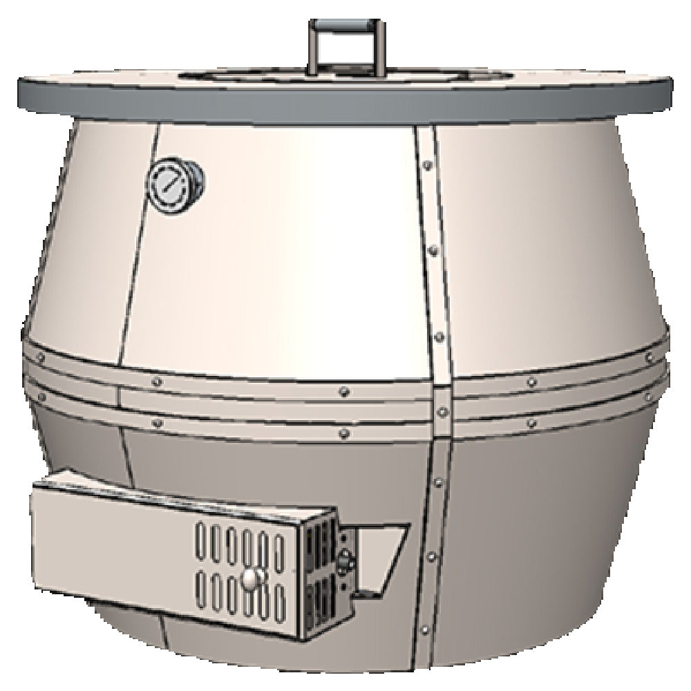Beech Ovens ATANFPS-700 Flat Polished Stainless Steel Finish For 700 Series Barrel Tandoor Only