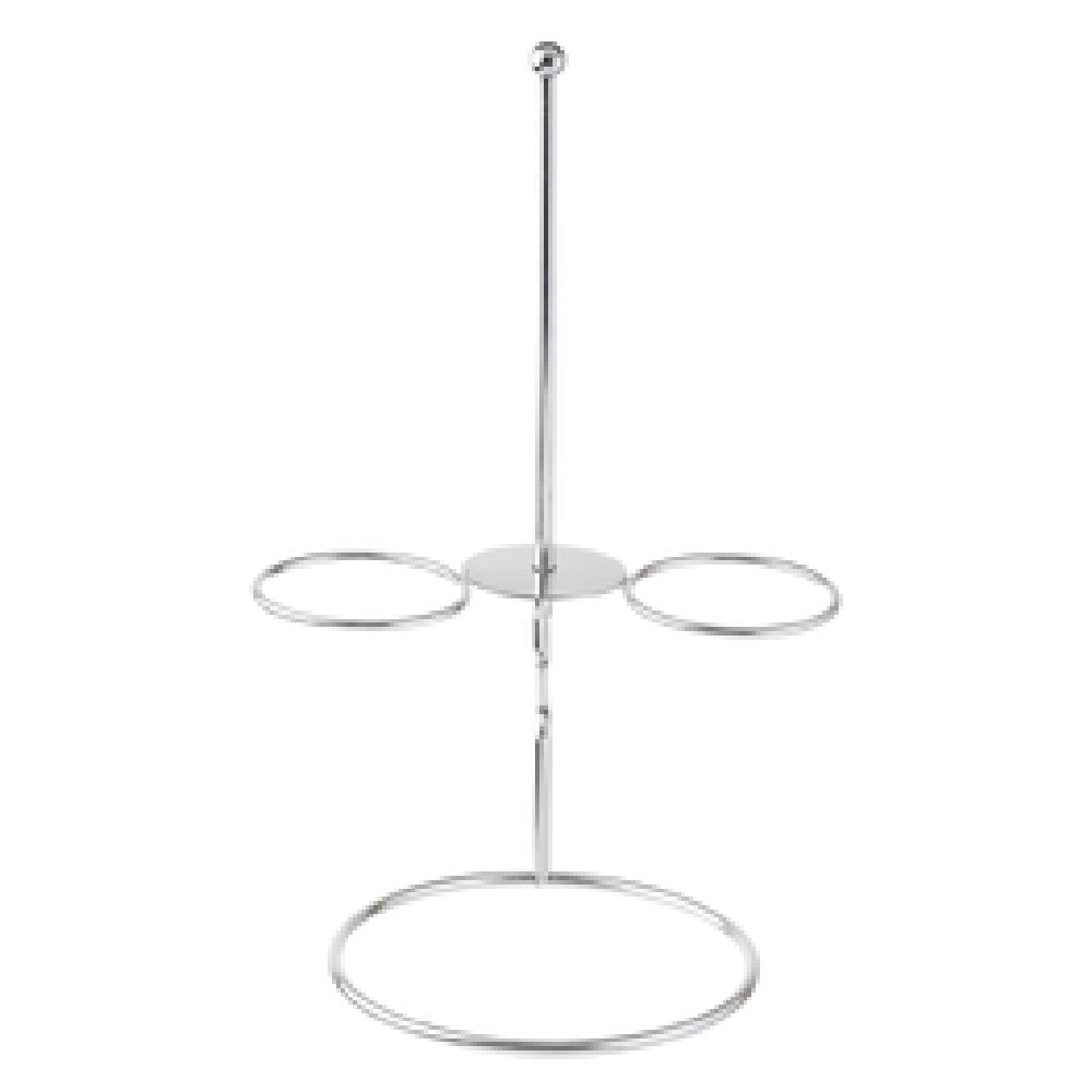 TableCraft Products 10460 - Onion Ring Tower, With Ramekin Holders, 4" X 4" X 7"