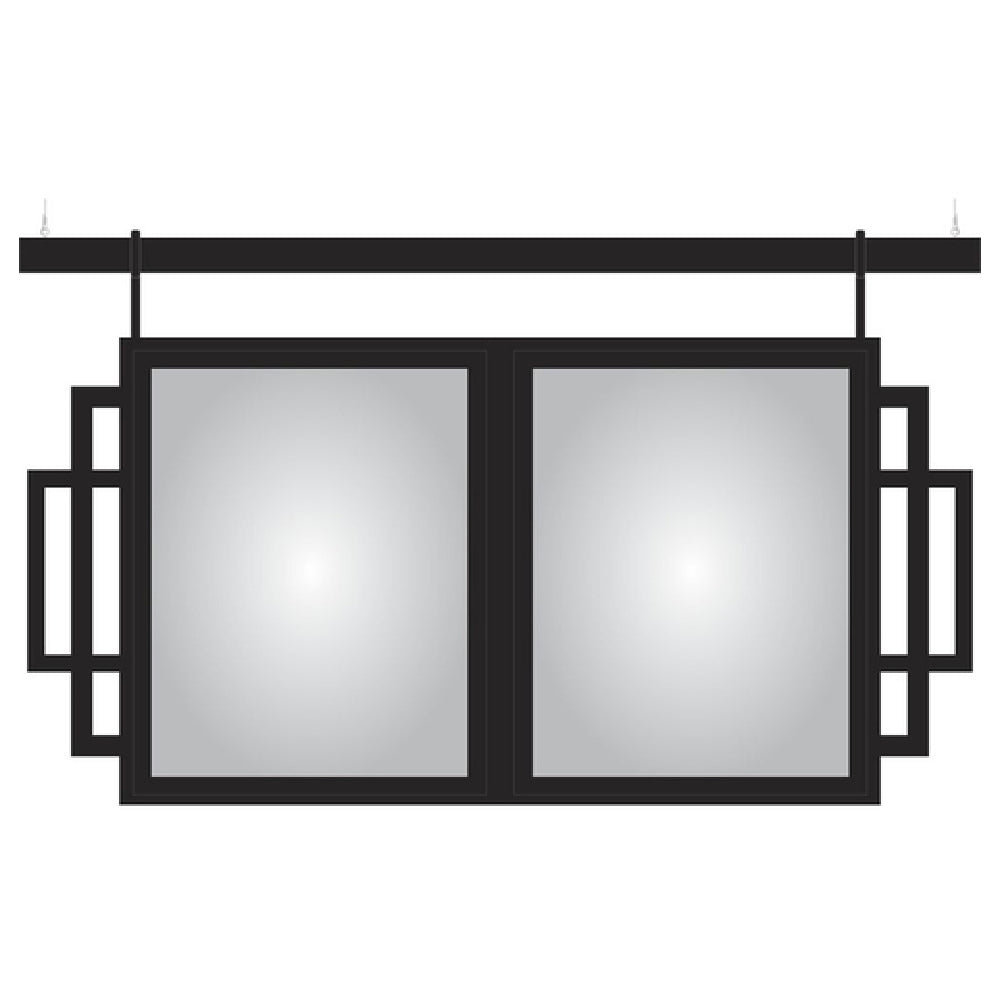Hubert 78312 - Menu Board, 2-pocket, Hanging