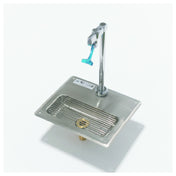 Hubert 210033 - Kratos Glass Filler Station, Includes Drip Tray & Faucet With 8" Clearance