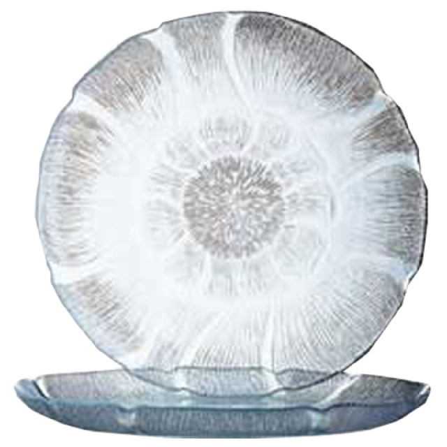 Arc Cardinal J0232 Arcoroc Fleur Plate (D:7.5'') Soda Lime Glass