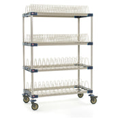 Metro MAX4-PR48VX3 MetroMax® 4 Mobile Drying Rack Unit 48"W X 24"D X 68"H 4-tier