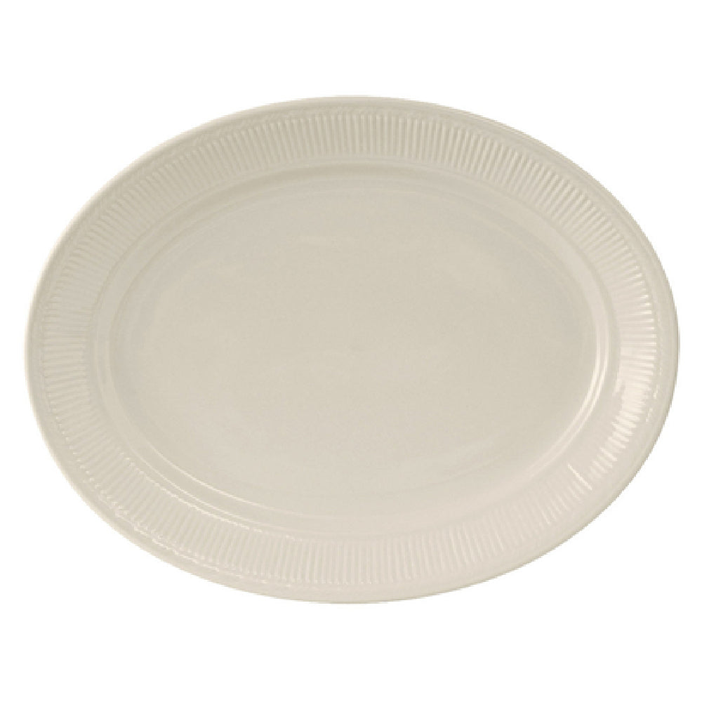 Tuxton HEH-121 Platter 12-1/8" X 9-1/2" Oval