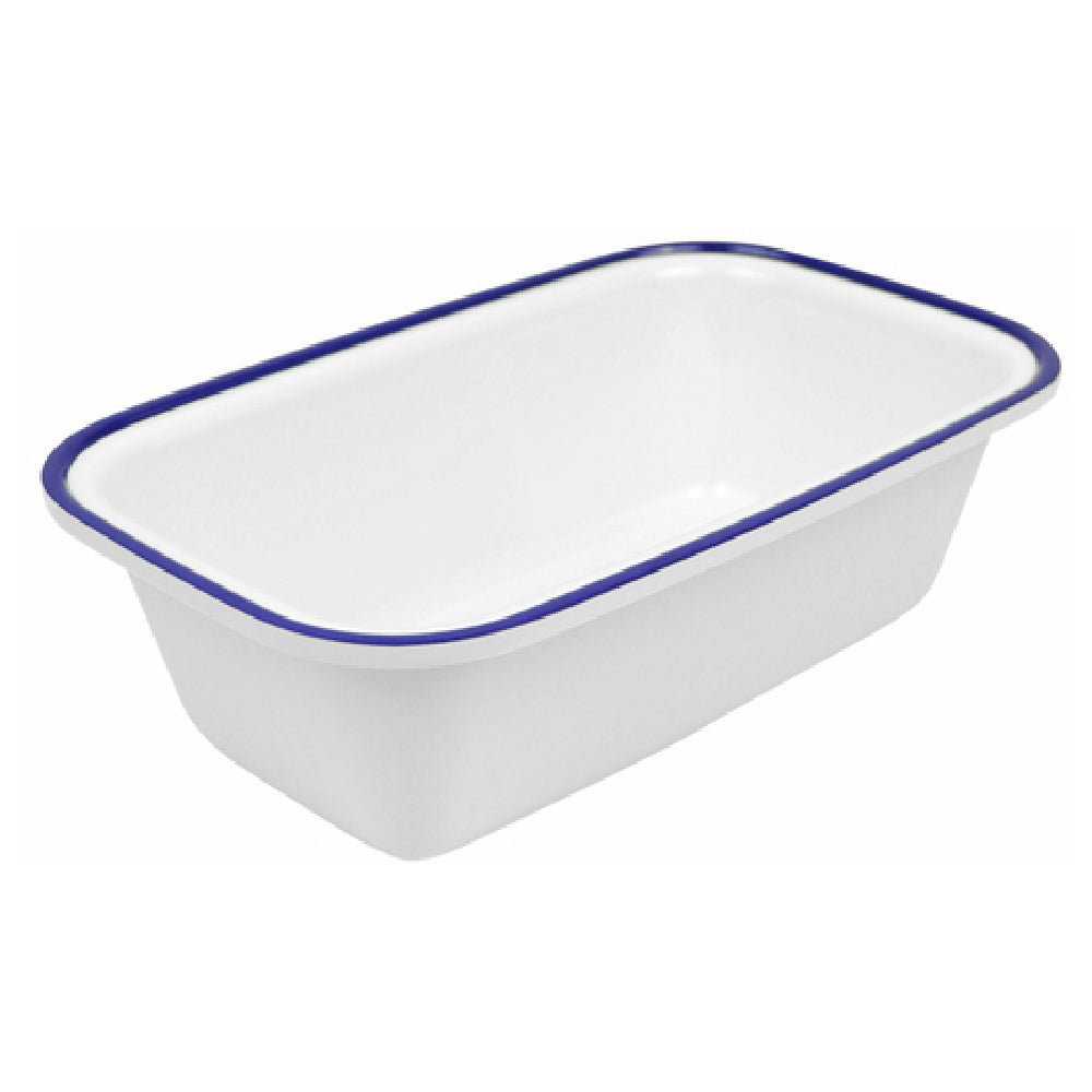 BauscherHepp TEW7614 Enamelware Collection Dish GN 1/4 Size 1-1/2 Qt.