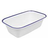 BauscherHepp TEW7614 Enamelware Collection Dish GN 1/4 Size 1-1/2 Qt.