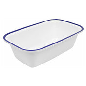 BauscherHepp TEW7614 Enamelware Collection Dish GN 1/4 Size 1-1/2 Qt.