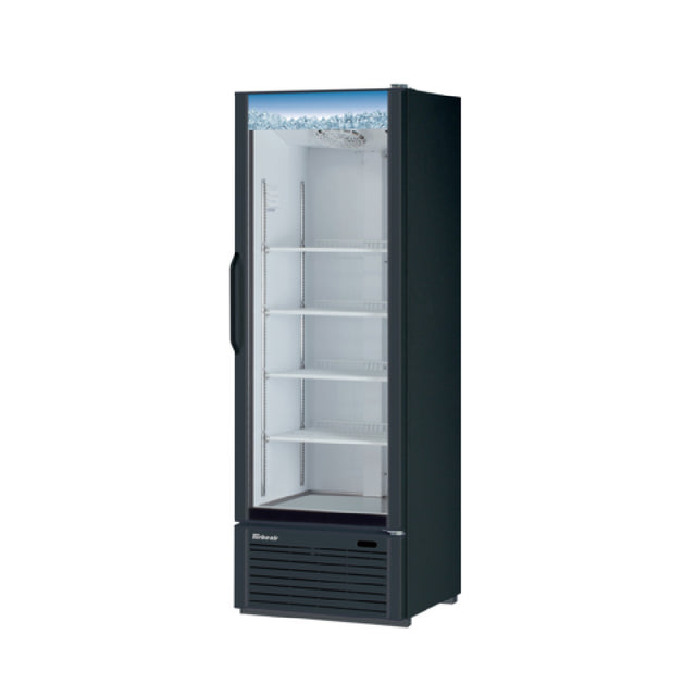 Turbo Air TGM-19B-N6 - Glass Door Refrigerator, One-section, 26-3/8"W X 26-1/2"D X 78-1/8"H