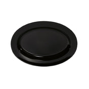 GET Enterprises OP-618-BK Milano™ Platter 18" X 13-1/2" Oval