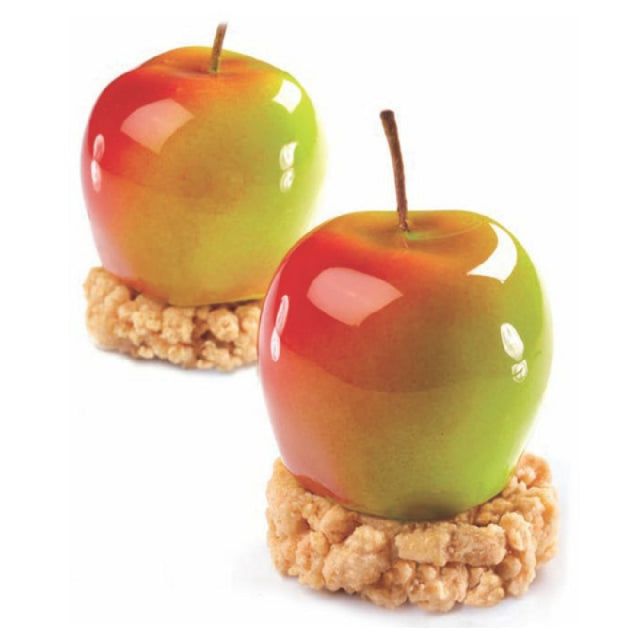JB Prince MA127 TUTTIFRUTTI Mela / Apple By Pavoni 3D Silicone Mold 15-1/4"W X 6-1/4"D X 6"H