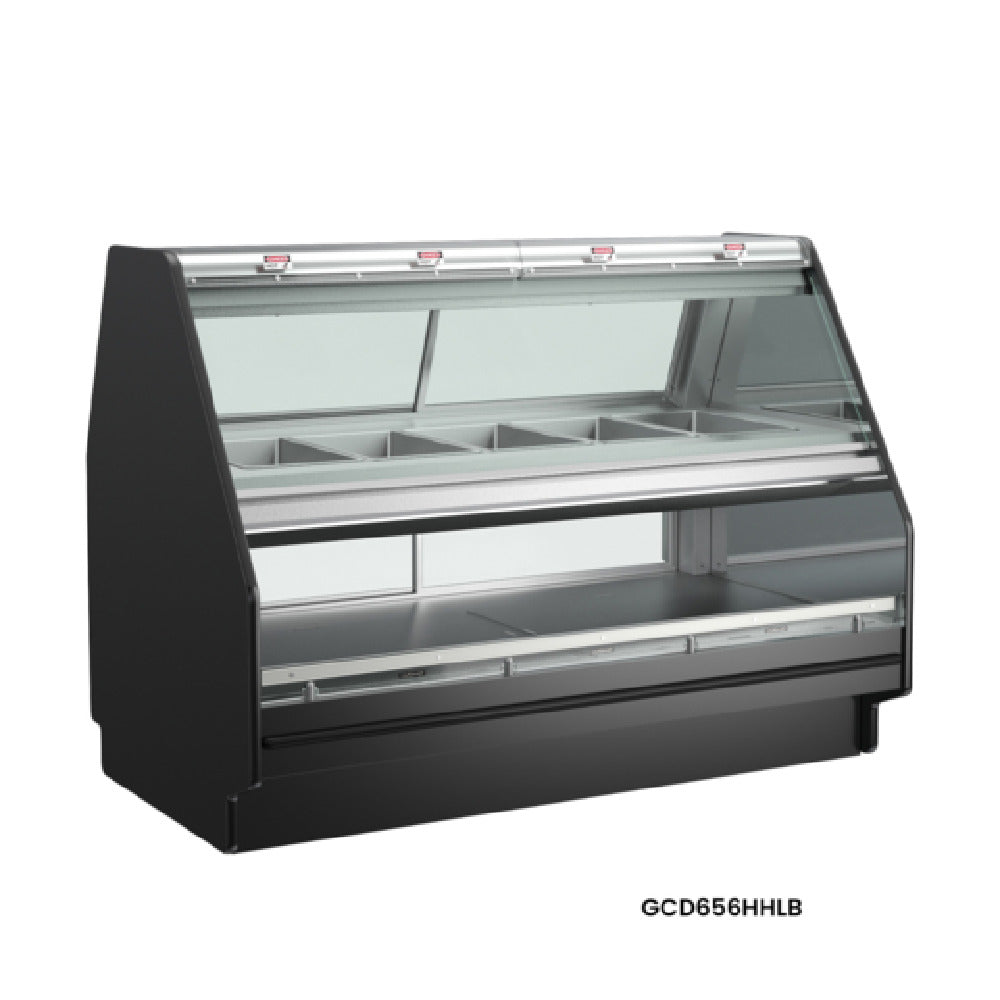 Structural Concepts GCD856HHLB Fusion® Hot Over Hot Combination Case 97-1/2"W X 49-1/2"D X 55-3/4"H