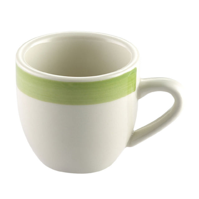 CAC China R-35-G Rainbow A.D Cup 3-1/2 Oz. 2-1/2" Dia. X 2-1/2"H