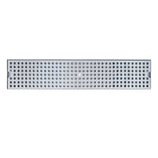 Micro Matic DP-120D-30-P Surface Mount Drip Tray 30"W X 5"D X 3/4"H With Perforated Grill