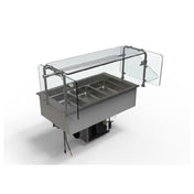 Hatco CWBP-3-BUNDLE BUNDLE: COLD WELL DROP-IN SNEEZE GUARD AND LIGHT. Drop-In Refrigerated Well