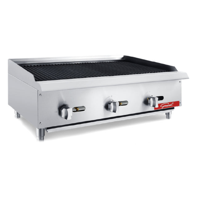 General GCCB-36NG General Charbroiler Gas Countertop